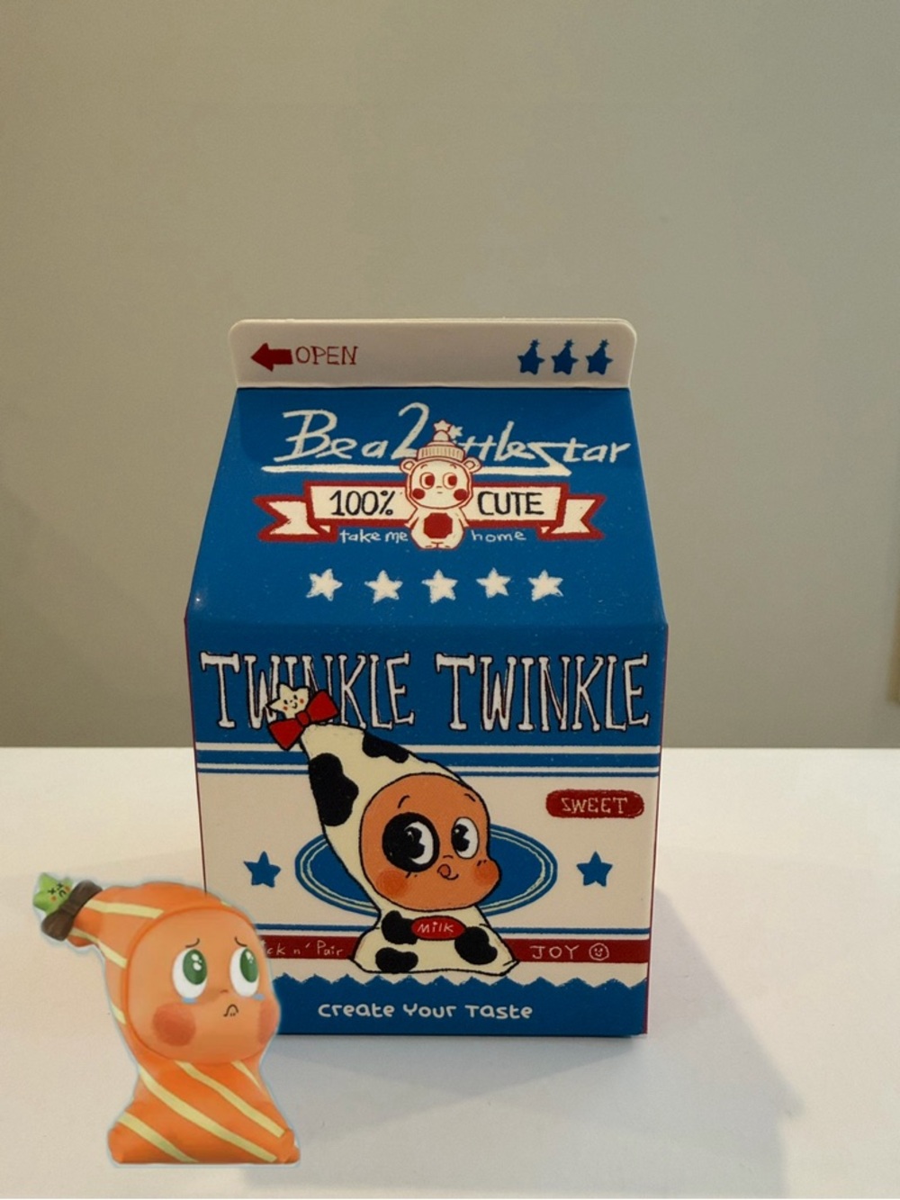 Pop Mart Create Your Taste Twinkle Twinkle Figure SEALED BOX - SALMON